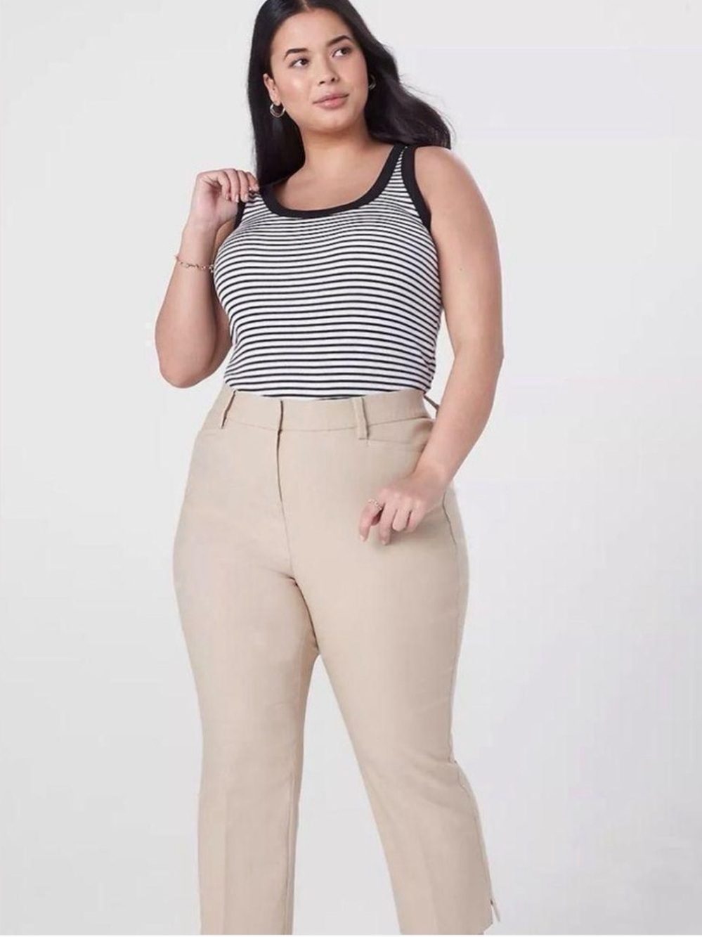 Lane Bryant The Ashley Crop Pant NWT